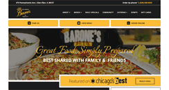Desktop Screenshot of bpizza.com